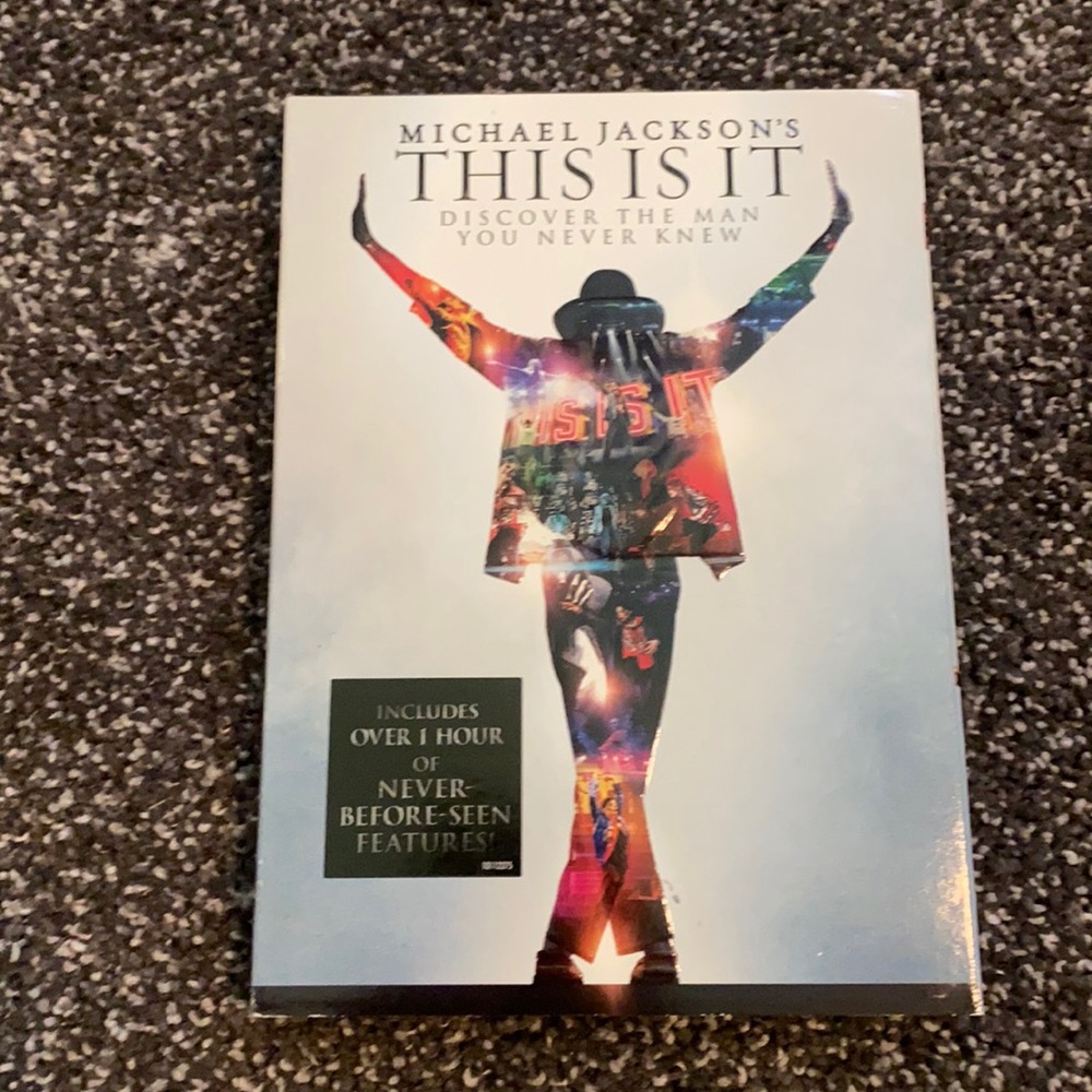 (5/$15) Michael Jackson This Is It DVD